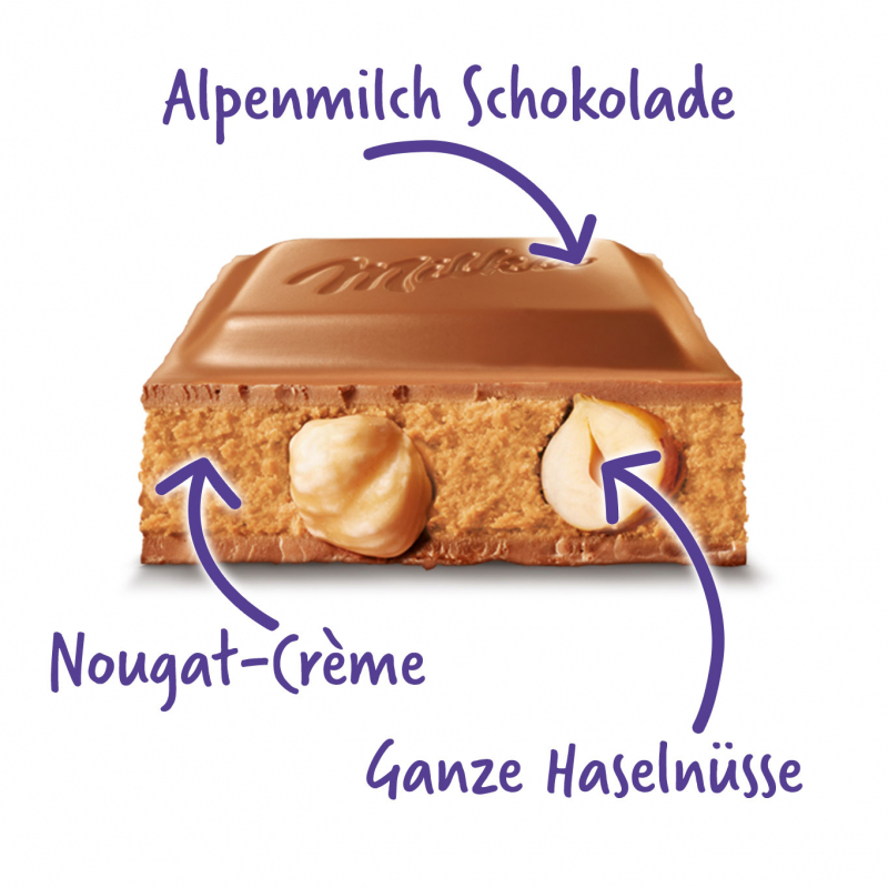  Milka Mmmax Nuss & Nougat-Crème 300g 