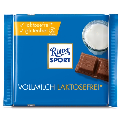  Ritter Sport Vollmilch laktosefrei 100g 