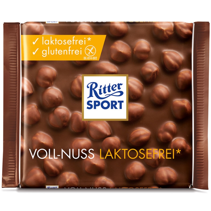  Ritter Sport Voll-Nuss laktosefrei 100g 