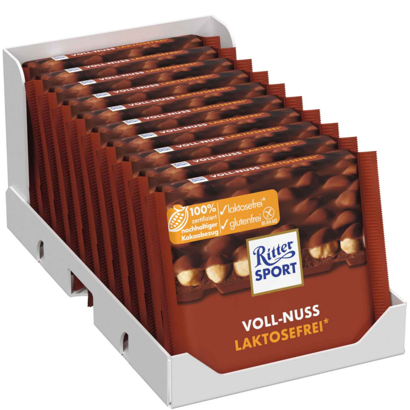  Ritter Sport Voll-Nuss laktosefrei 100g 