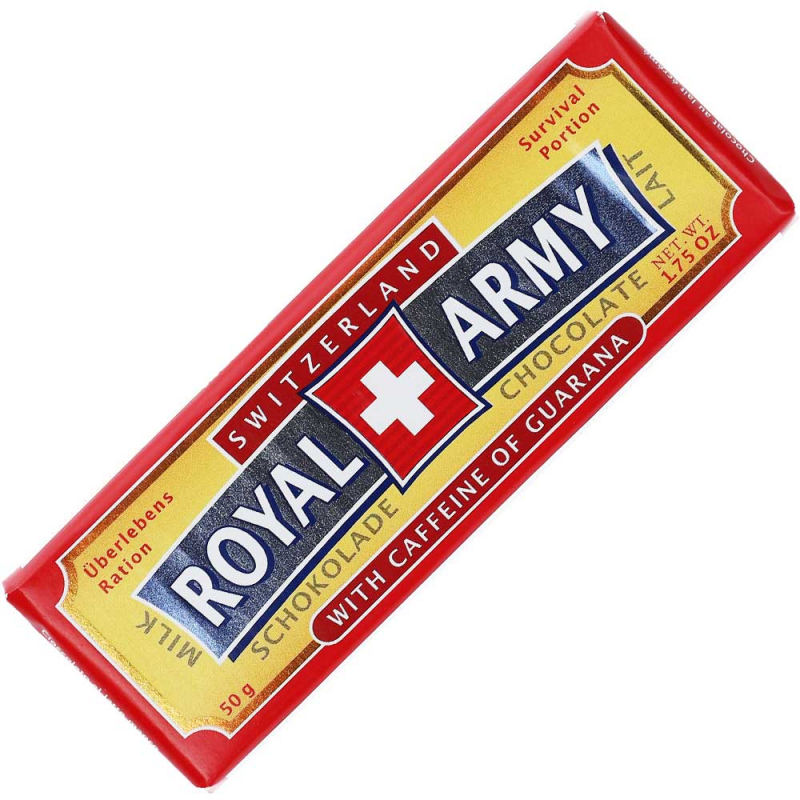  Royal Army Chocolate Lait 50g 