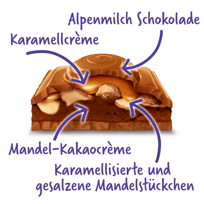  Milka Mmmax Mandel Karamell 300g 