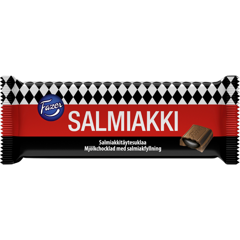  Fazer Salmiakki Chocolate 100g 