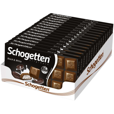  Schogetten Black & White 100g 