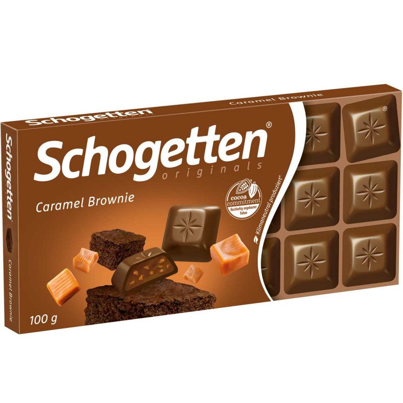  Schogetten Caramel Brownie 100g 