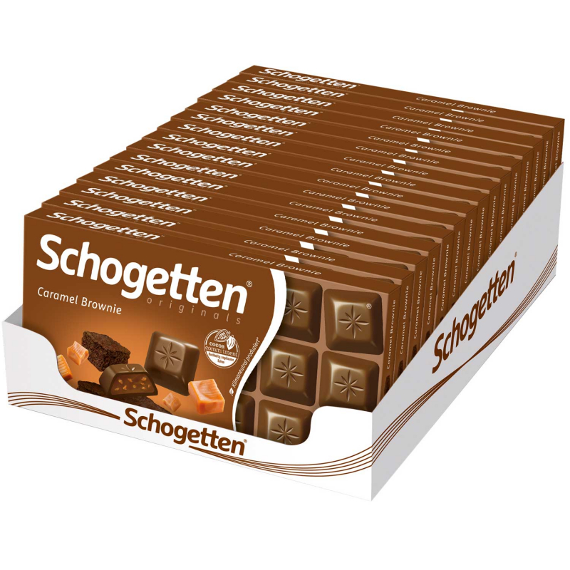  Schogetten Caramel Brownie 100g 