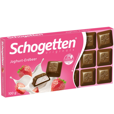  Schogetten Joghurt-Erdbeer 100g 