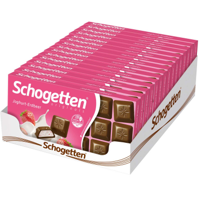  Schogetten Joghurt-Erdbeer 100g 