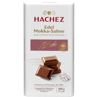  Hachez Edel Mokka-Sahne 100g 