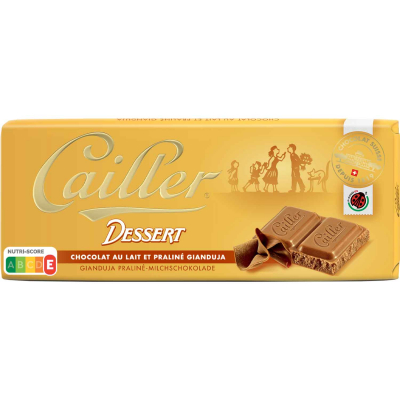  Cailler Dessert Gianduja Praliné-Milchschokolade 100g 