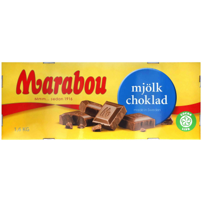  Marabou Mjölkchoklad 16x100g 