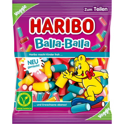  Haribo Balla-Balla vegetarisch 160g 