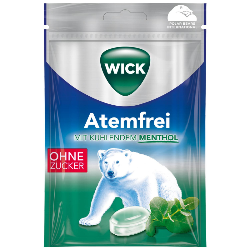  Wick Atemfrei ohne Zucker 72g 