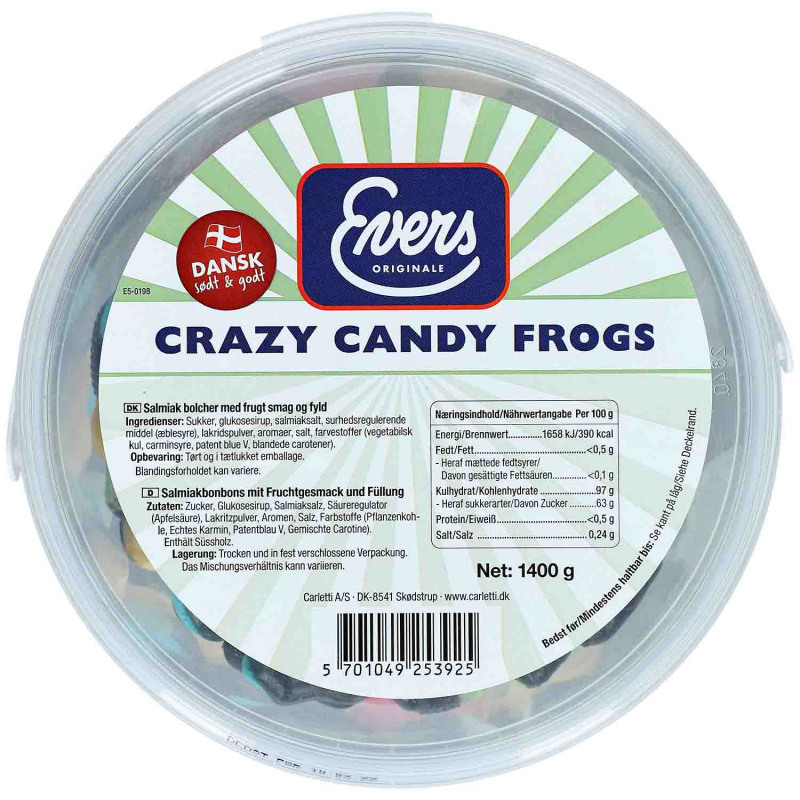  Evers Crazy Candy Frogs 1kg 