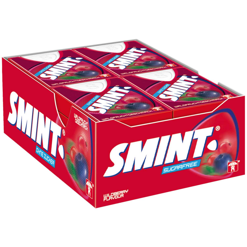  Smint Waldfrucht zuckerfrei 8g 