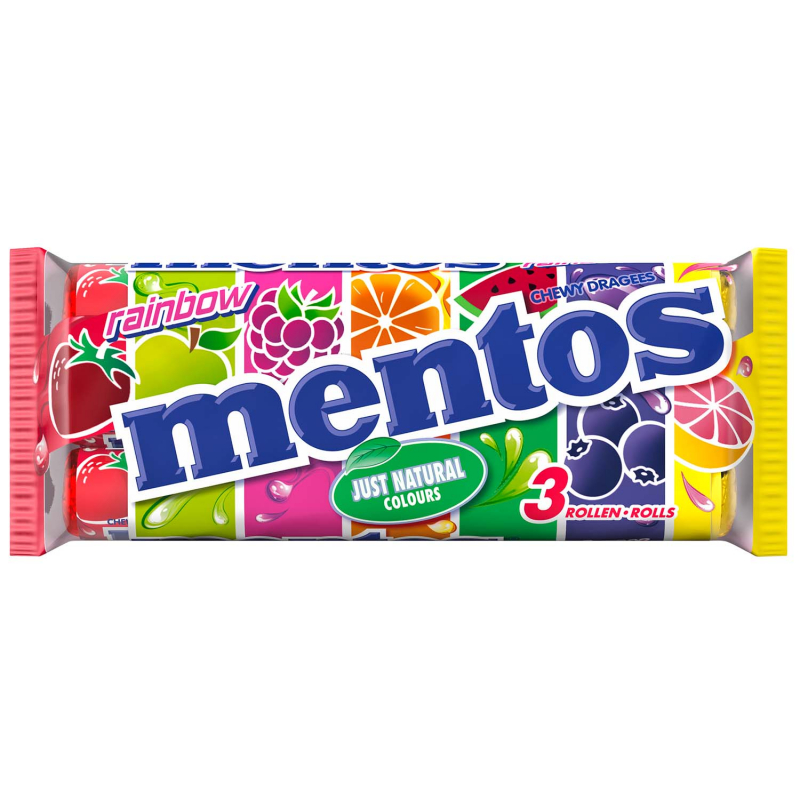  mentos Rainbow 3x37,5g 