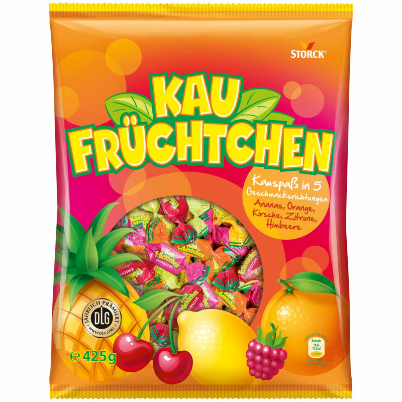  Storck Kau Früchtchen 425g 