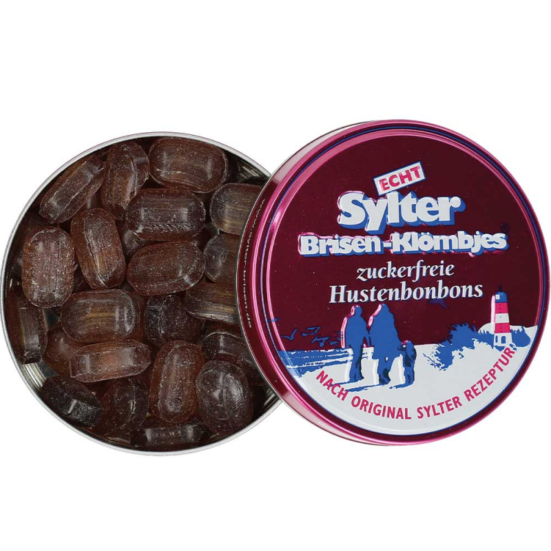  Echt Sylter Brisen-Klömbjes Hustenbonbons zuckerfrei 70g 