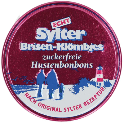  Echt Sylter Brisen-Klömbjes Hustenbonbons zuckerfrei 70g 