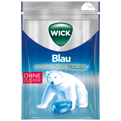  Wick Blau ohne Zucker 72g 