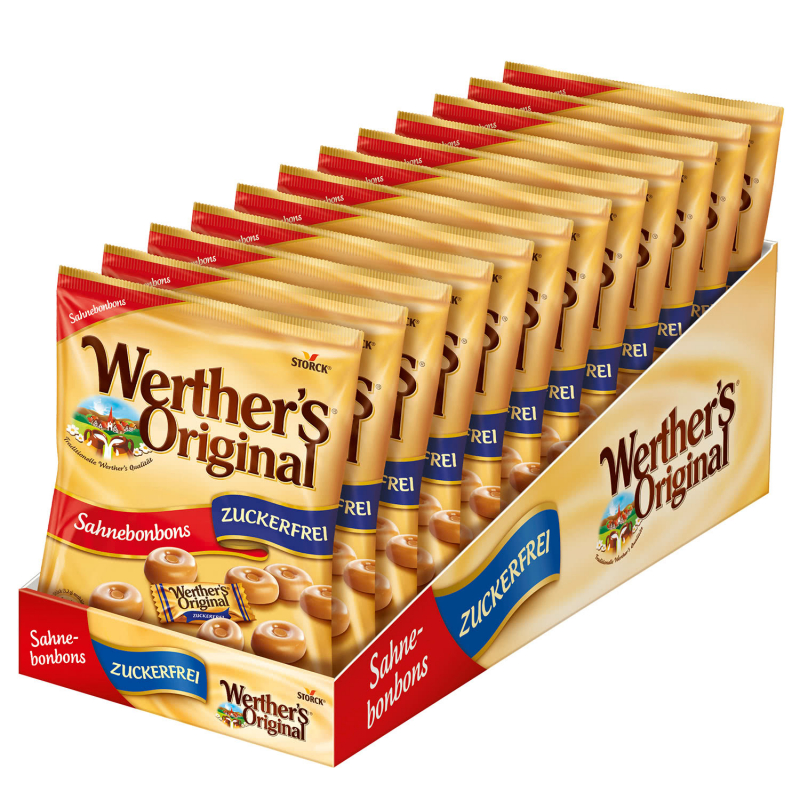  Werther's Original Sahnebonbons zuckerfrei 70g 