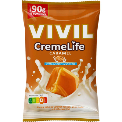  Vivil CremeLife Caramel ohne Zucker 90g 