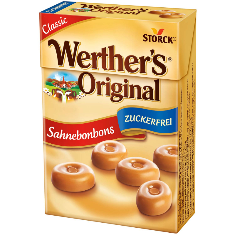  Werther's Original Sahnebonbons Minis zuckerfrei 42g 