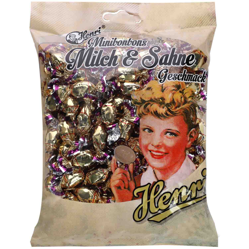  Henri Minibonbons Milch & Sahne 250g 