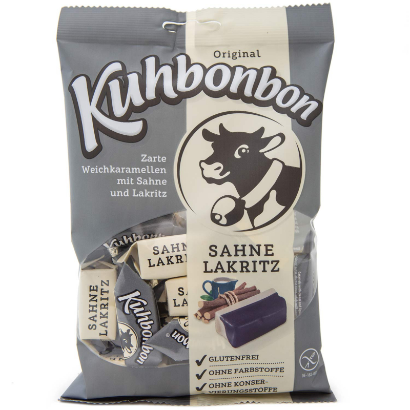  Kuhbonbon Sahne Lakritz 200g 