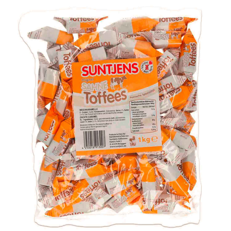  Suntjens Sahne Toffees 1kg 