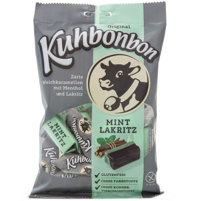  Kuhbonbon Mint Lakritz 200g 