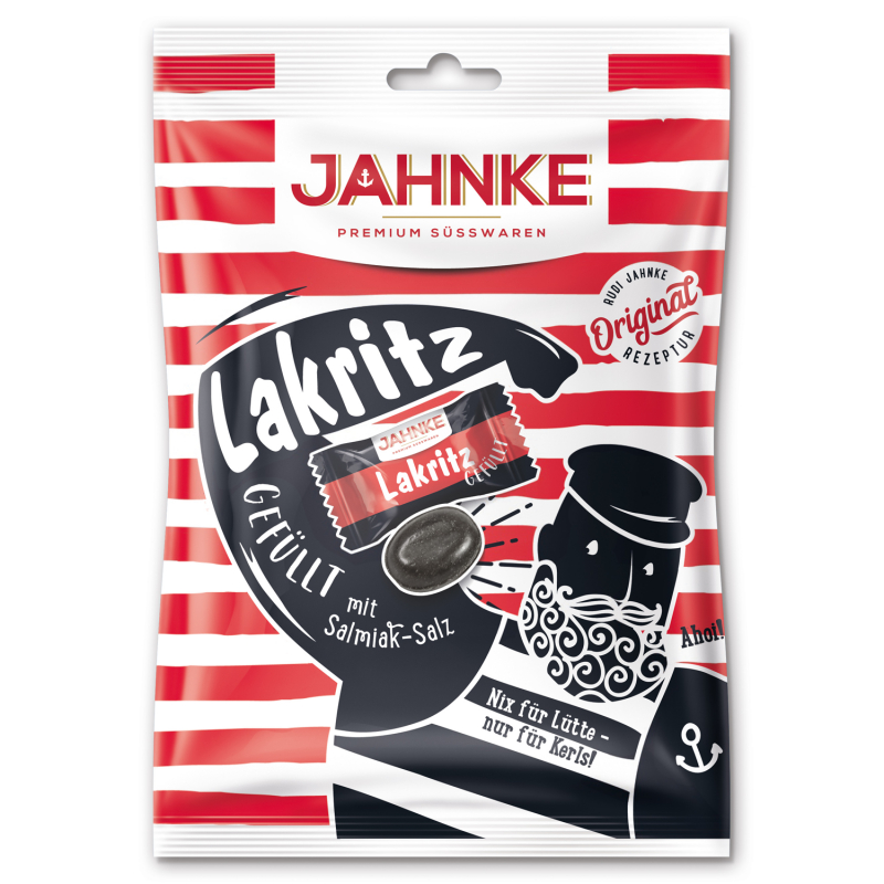  Jahnke Lakritz Bonbons gefüllt 125g 