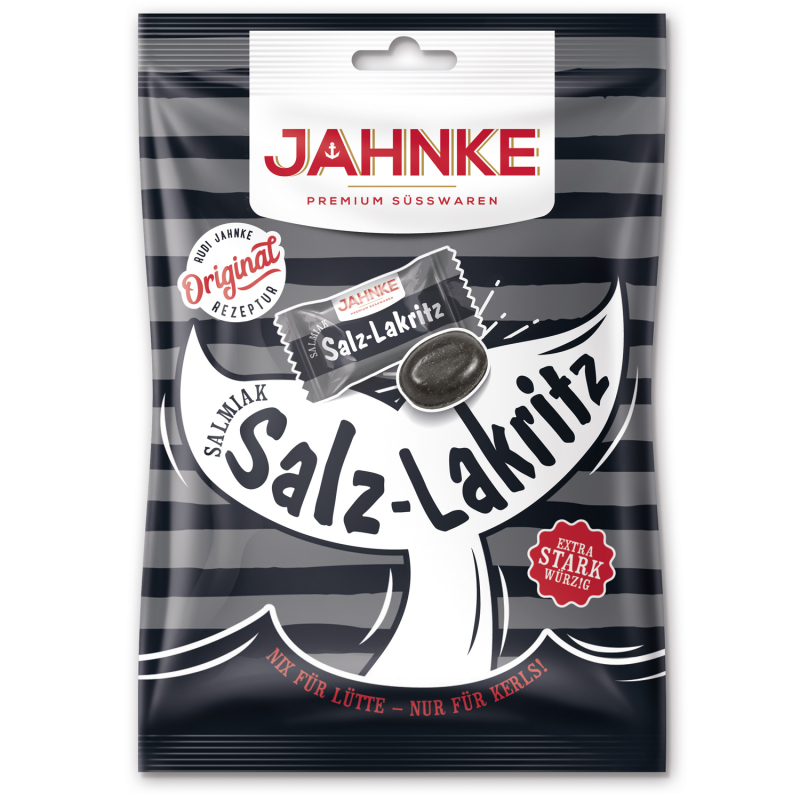  Jahnke Salz-Lakritz Bonbons 125g 