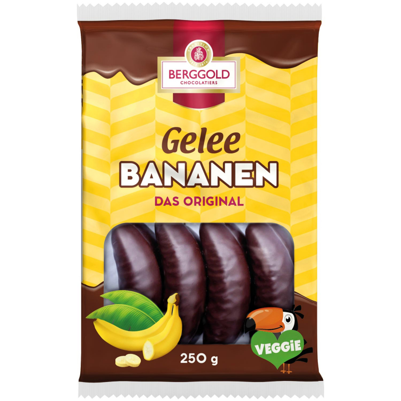  Berggold Gelee Bananen 250g 