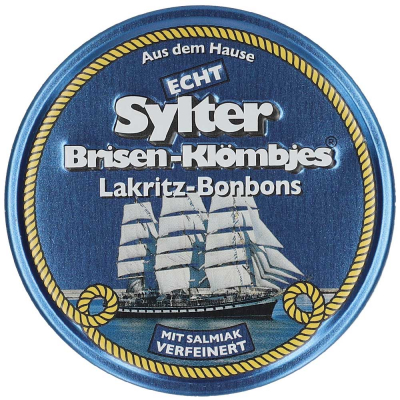  Echt Sylter Brisen-Klömbjes Lakritz-Bonbons 70g 