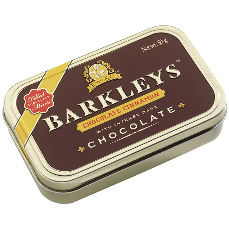  Barkleys Chocolate Cinnamon 50g 