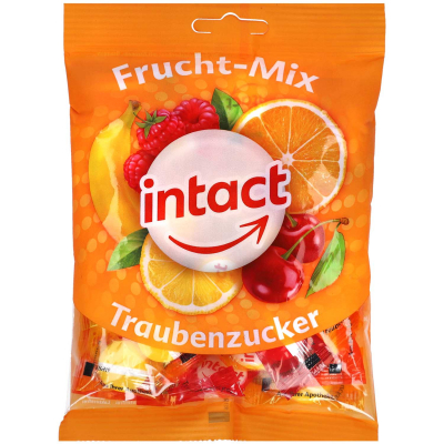  intact Traubenzucker Frucht-Mix 75g 