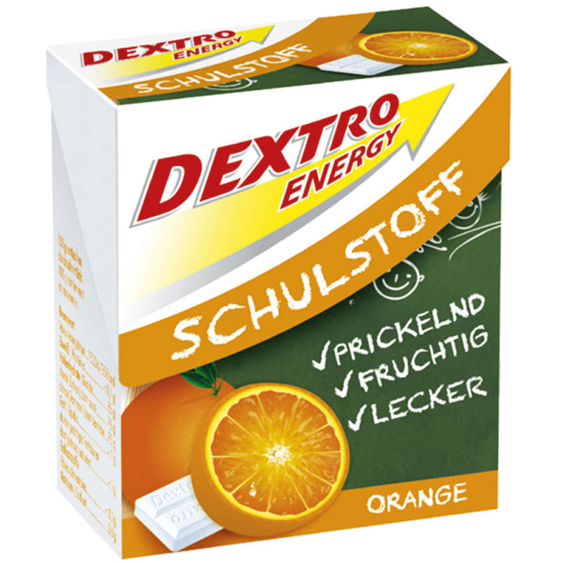  Dextro Energy Schulstoff Orange 50g 