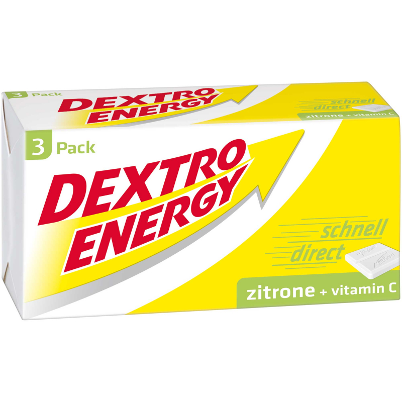  Dextro Energy Zitrone 3x8er 