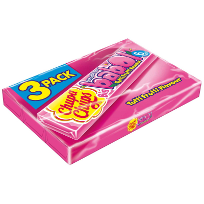  Chupa Chups Big babol Tutti Frutti 3x6er 