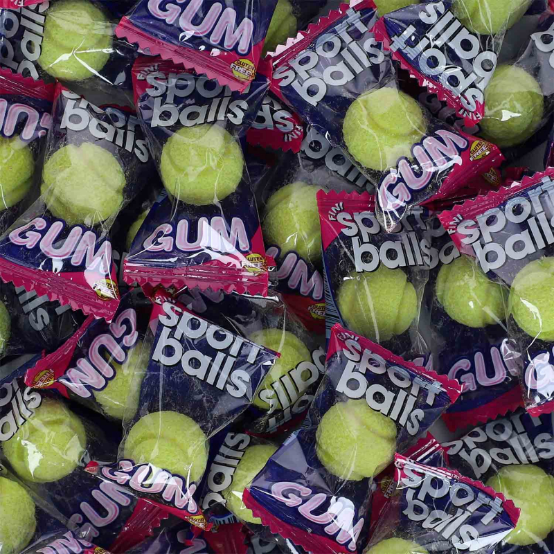  Fini Tennis Balls Bubble Gum 200er 