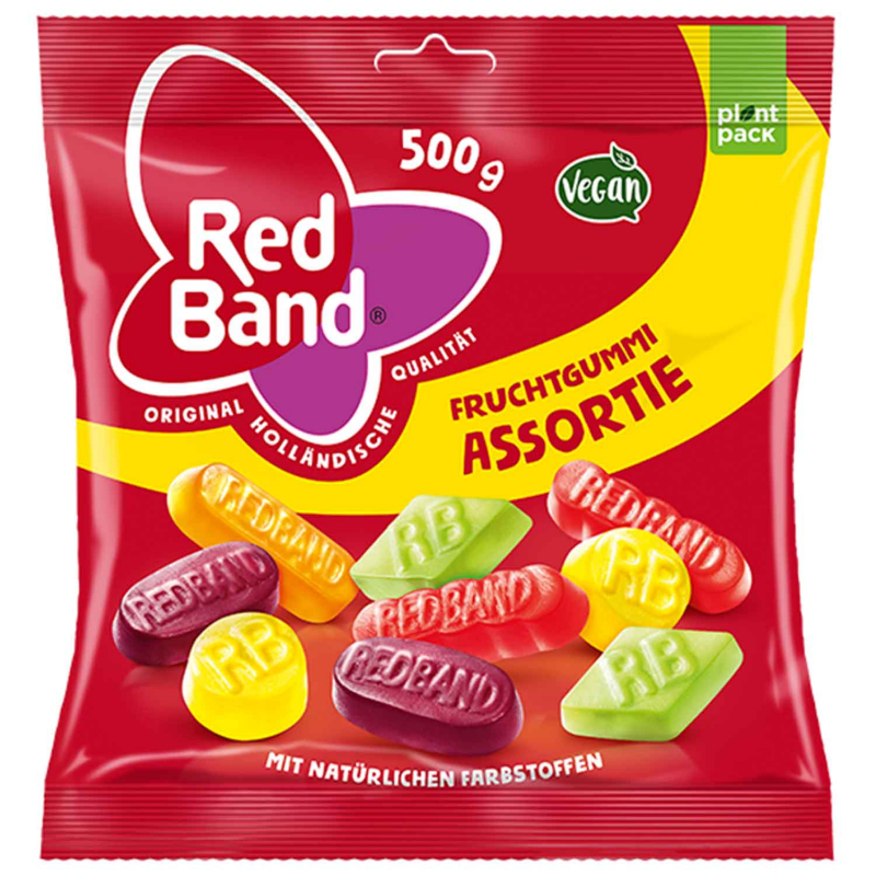  Red Band Fruchtgummi Assortie 500g 