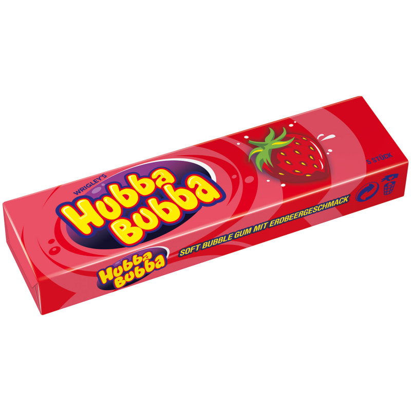  Hubba Bubba Strawberry 5er 