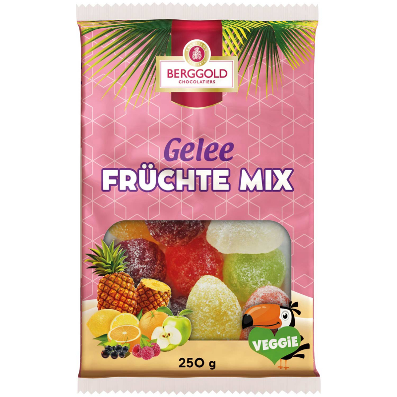  Berggold Gelee Früchte Mix 250g 