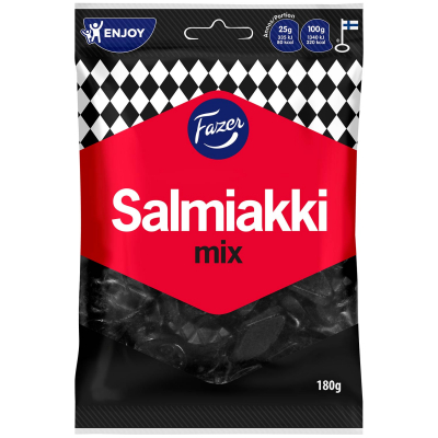  Fazer Salmiakki Mix 180g 