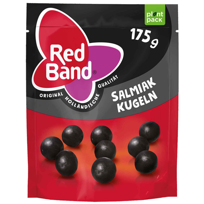  Red Band Salmiak Kugeln 175g 