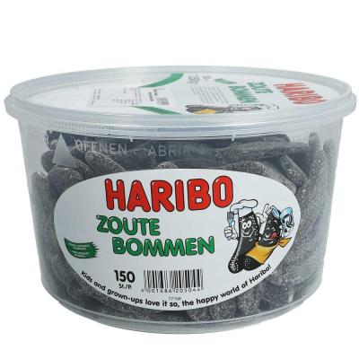  Haribo Zoute Bommen 150er 