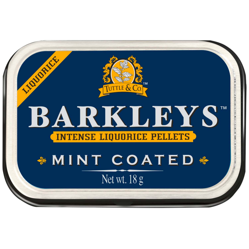  Barkleys Liquorice Mint Coated 18g 