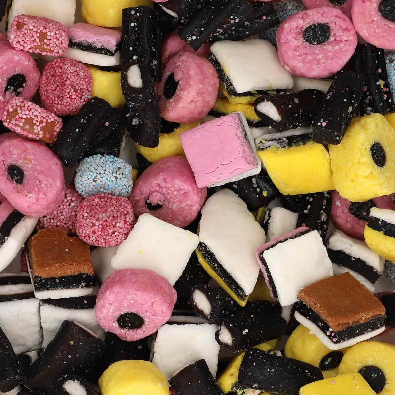  Taveners Liquorice Allsorts 900g 