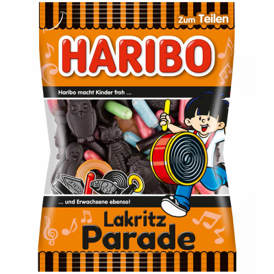  Haribo Lakritz Parade 175g 